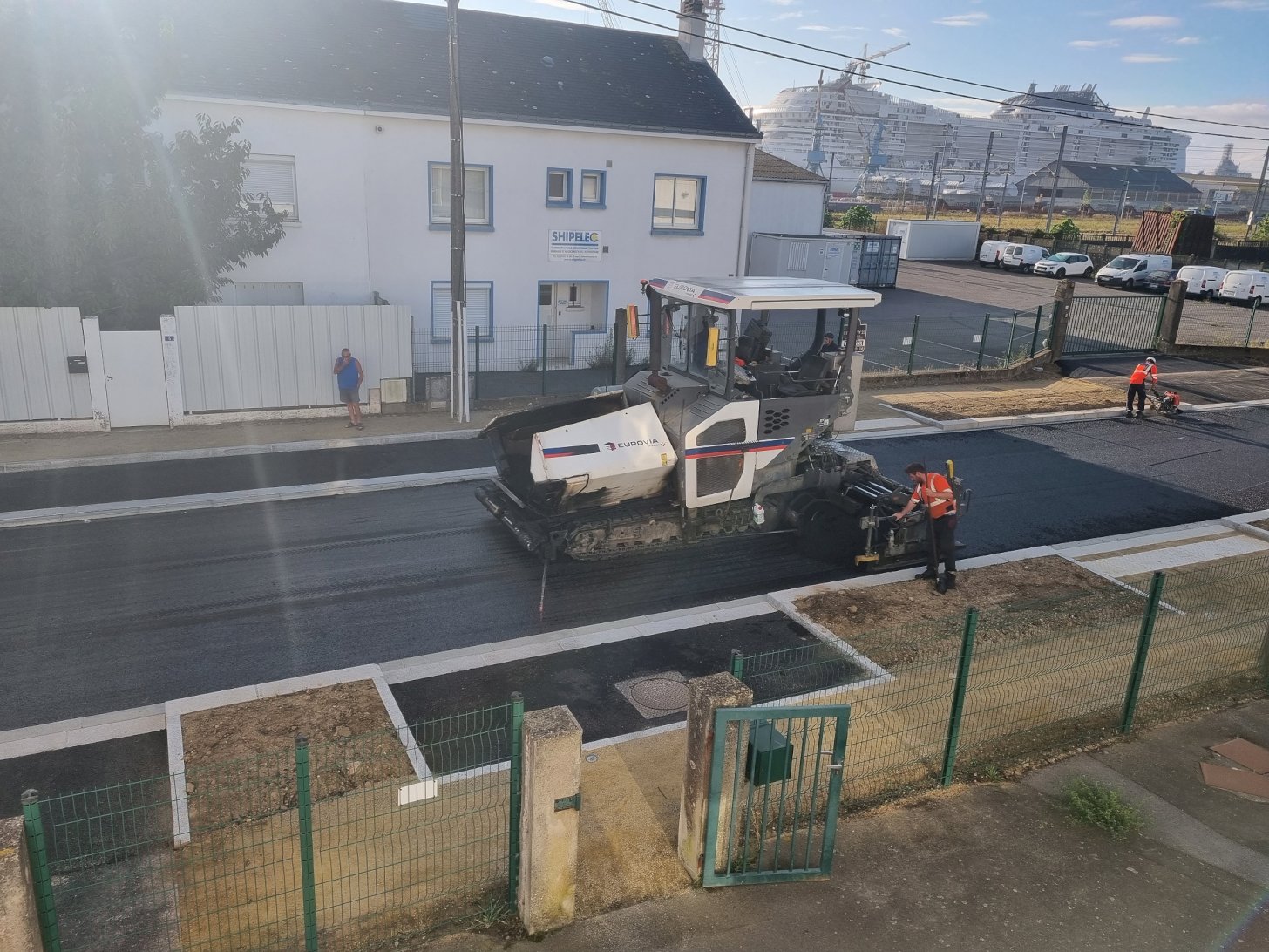 Travaux rue René Cassin