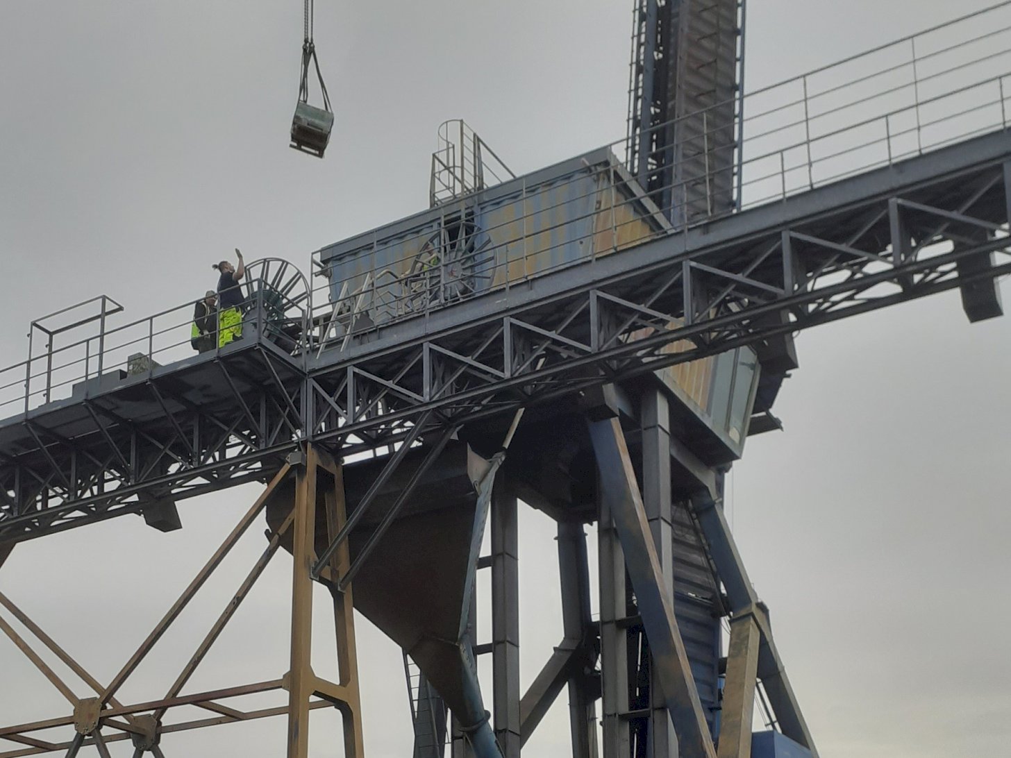 Rétrofit portique agroalimentaire